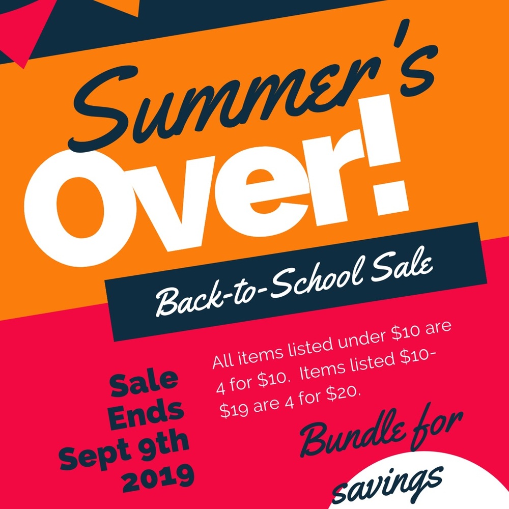 Back to School Sale